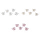 Pandantiv fluture sidef 13x15 mm - Roz pudrat (5 Bucăți) Pandantiv fluture sidef 13x15 mm - Roz pudrat (5 Bucăți)