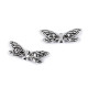 Piesa decorativa aripi de libelula 8x22 mm - Platinum (10 Bucăți) Piesa decorativa aripi de libelula 8x22 mm - Platinum (10 Bucăți)