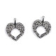Pandantiv aripi de inger 24x30 mm - Platinum (2 Bucăți) Pandantiv aripi de inger 24x30 mm - Platinum (2 Bucăți)