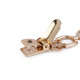Clips cardigan / închizătoare cardigan - Auriu rose (4 Bucăți) Clips cardigan / închizătoare cardigan - Auriu rose (4 Bucăți)