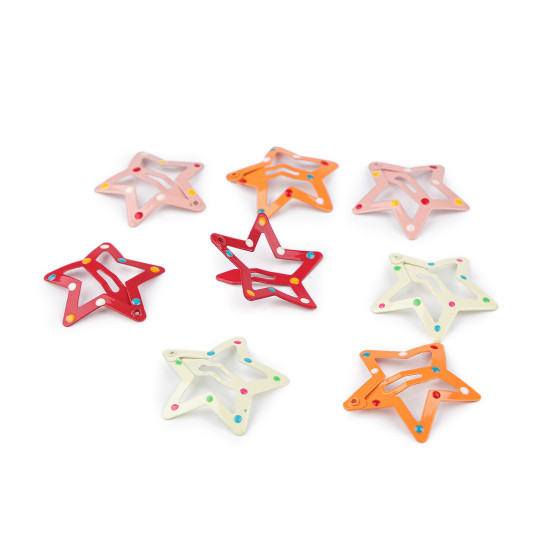 Agrafă de păr star - Mix (8 Bucăți) Agrafă de păr star - Mix (8 Bucăți)