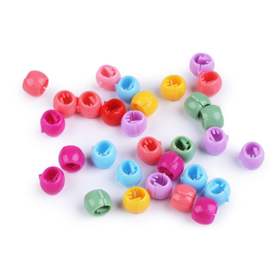 Mărgele de păr - Mix (5 Saci) Mărgele de păr - Mix (5 Saci)