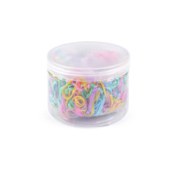 Elastice de păr mici în doză - Mix (1 Cutie)