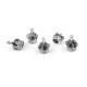Coroana / pandantiv 12x16 mm - Platinum (5 Bucăți) Coroana / pandantiv 12x16 mm - Platinum (5 Bucăți)