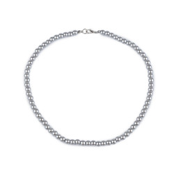 Colier de perle - Gri perlă (1 Bucată)