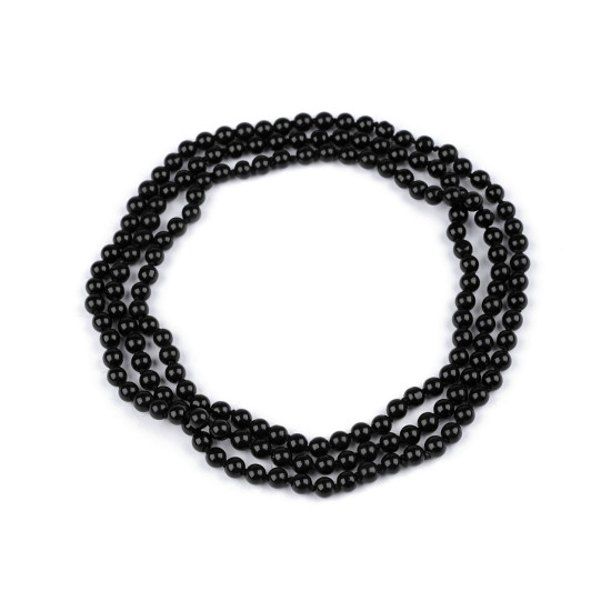 Colier de perle lung, retro - Gri deschis (6 Bucăți) Colier de perle lung, retro - Gri deschis (6 Bucăți)