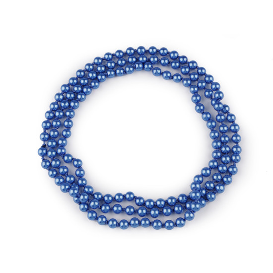 Colier de perle lung, retro - Gri deschis (6 Bucăți) Colier de perle lung, retro - Gri deschis (6 Bucăți)