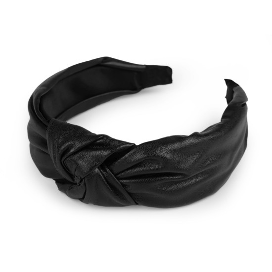 Bentita de piele cu nod - Bej (4 Bucăți)