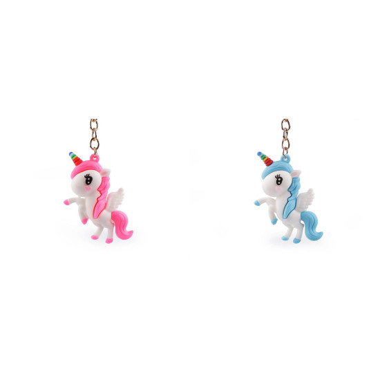 Breloc unicorn 3d - Roz neon (1 Bucată) Breloc unicorn 3d - Roz neon (1 Bucată)