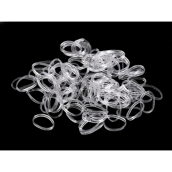 Elastice de păr mici transparente - Transparent (36 Saci) Elastice de păr mici transparente - Transparent (36 Saci)