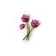 Brosa floare - Roz somon deschis (1 Bucată) Brosa floare - Roz somon deschis (1 Bucată)