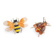 Broșă viespe, muscă - Orange-yellow (2 Bucăți) Broșă viespe, muscă - Orange-yellow (2 Bucăți)