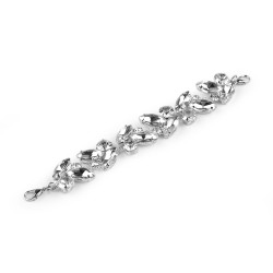 Ornament vestimentar cu strasuri - Cristal (1 Bucată)
