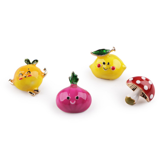 Broșă / insignă mini - Galben verzui (3 Bucăți) Broșă / insignă mini - Galben verzui (3 Bucăți)