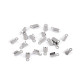 Terminații din oțel inoxidabil pentru articole piele 4 mm - Platinum (100 Bucăți) Terminații din oțel inoxidabil pentru articole piele 4 mm - Platinum (100 Bucăți)