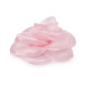 Brosa / podoaba capilara floare din organza ø10,5 cm - Roșu (4 Bucăți)