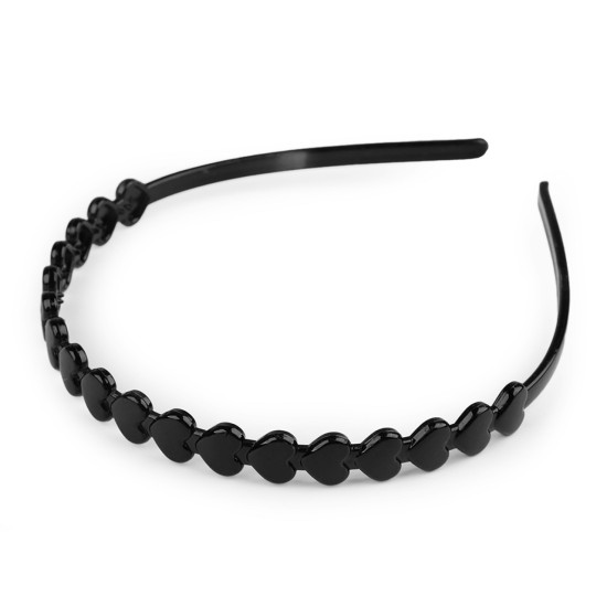 Bentita din plastic pentru păr - Negru (6 Bucăți) Bentita din plastic pentru păr - Negru (6 Bucăți)