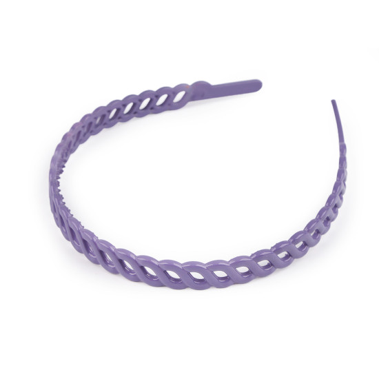 Bentita din plastic pentru par - Negru (1 Bucată)