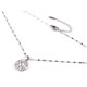 Colier din oțel inoxidabil - Cristal (4 Bucăți) Colier din oțel inoxidabil - Cristal (4 Bucăți)
