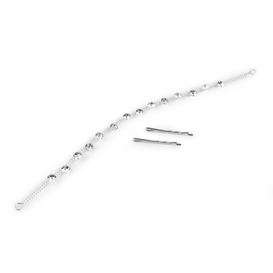 Podoaba capilara / bentita cu strasuri - Cristal (1 Bucată) Podoaba capilara / bentita cu strasuri - Cristal (1 Bucată)