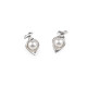 Pandantiv floare cu perla 3d 9x18 mm - Platinum (5 Bucăți) Pandantiv floare cu perla 3d 9x18 mm - Platinum (5 Bucăți)