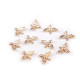Pandantiv albina 19x15 mm - Auriu rose (10 Bucăți) Pandantiv albina 19x15 mm - Auriu rose (10 Bucăți)