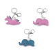 Breloc unicorn, elefant - Bej (3 Bucăți) Breloc unicorn, elefant - Bej (3 Bucăți)