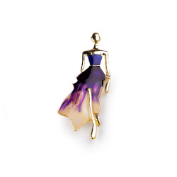 Brosa model - Violet (1 Bucată)