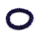 Bratara / elastic de par din margele - Bleumarin (1 Bucată) Bratara / elastic de par din margele - Bleumarin (1 Bucată)