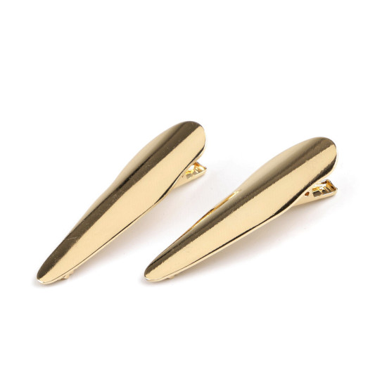 Haarklammer mit zähnchen, 55 mm - Silber (1 Karte) Haarklammer mit zähnchen, 55 mm - Silber (1 Karte)