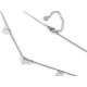 Colier din oțel inoxidabil cu strasuri - Cristal (1 Bucată) Colier din oțel inoxidabil cu strasuri - Cristal (1 Bucată)