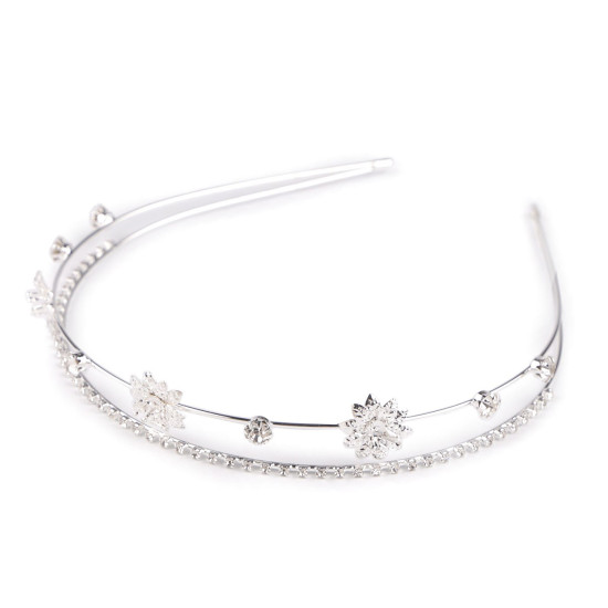 Diademă cu strasuri - Antracit (3 Bucăți) Diademă cu strasuri - Antracit (3 Bucăți)