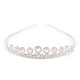 Diademă cu strasuri - Cristal (2 Bucăți) Diademă cu strasuri - Cristal (2 Bucăți)