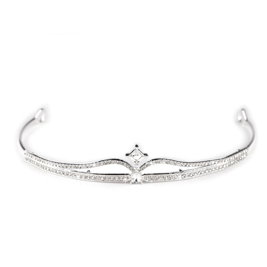 Diadema cu strasuri / coronita de par - Cristal (3 Bucăți) Diadema cu strasuri / coronita de par - Cristal (3 Bucăți)