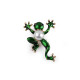 Broșă broască, cameleon - Verde (3 Bucăți) Broșă broască, cameleon - Verde (3 Bucăți)