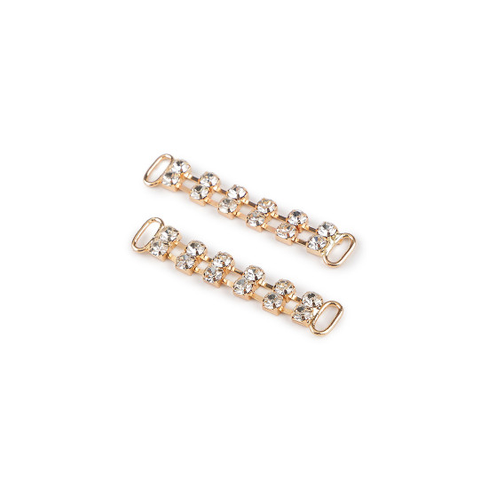 Decorațiune cu strasuri pentru îmbrăcăminte și accesorii 10x50 mm - Argintiu (30 Bucăți) Decorațiune cu strasuri pentru îmbrăcăminte și accesorii 10x50 mm - Argintiu (30 Bucăți)