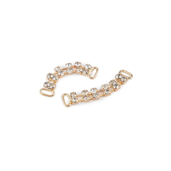 Decorațiune cu strasuri pentru îmbrăcăminte și accesorii 10x50 mm - Argintiu (30 Bucăți) Decorațiune cu strasuri pentru îmbrăcăminte și accesorii 10x50 mm - Argintiu (30 Bucăți)