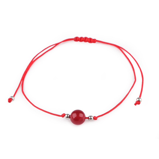 Brățară shamballa cu mărgele minerale - Ochi de tigru (3 Bucăți)