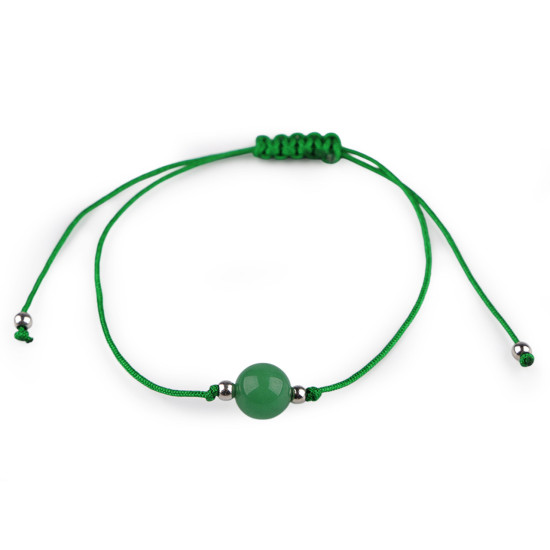Brățară shamballa cu mărgele minerale - Ochi de tigru (3 Bucăți)