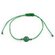 Brățară shamballa cu mărgele minerale - Ochi de tigru (3 Bucăți)