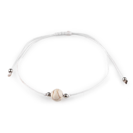 Brățară shamballa cu mărgele minerale - Ochi de tigru (3 Bucăți)