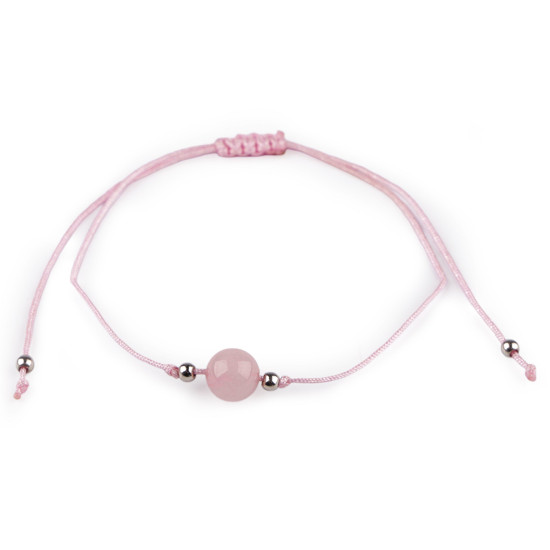 Brățară shamballa cu mărgele minerale - Ochi de tigru (3 Bucăți)