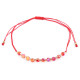 Brățară shamballa cu strasuri și efect ab - Albastru deschis (1 Bucată) Brățară shamballa cu strasuri și efect ab - Albastru deschis (1 Bucată)