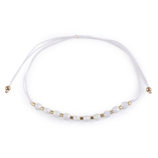 Brățară shamballa cu strasuri și efect ab - Albastru deschis (1 Bucată) Brățară shamballa cu strasuri și efect ab - Albastru deschis (1 Bucată)