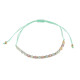 Brățară shamballa cu mărgele fațetate și efect ab - Albastru delta (1 Bucată) Brățară shamballa cu mărgele fațetate și efect ab - Albastru delta (1 Bucată)