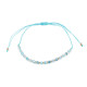 Brățară shamballa cu mărgele fațetate și efect ab - Albastru delta (1 Bucată) Brățară shamballa cu mărgele fațetate și efect ab - Albastru delta (1 Bucată)