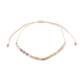 Brățară shamballa cu mărgele fațetate și efect ab - Albastru delta (1 Bucată) Brățară shamballa cu mărgele fațetate și efect ab - Albastru delta (1 Bucată)