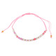 Brățară shamballa cu mărgele fațetate și efect ab - Albastru delta (1 Bucată) Brățară shamballa cu mărgele fațetate și efect ab - Albastru delta (1 Bucată)