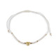 Brățară shamballa - Alb (1 Bucată) Brățară shamballa - Alb (1 Bucată)