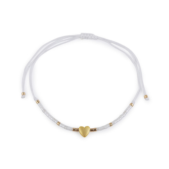 Brățară shamballa - Alb (1 Bucată) Brățară shamballa - Alb (1 Bucată)